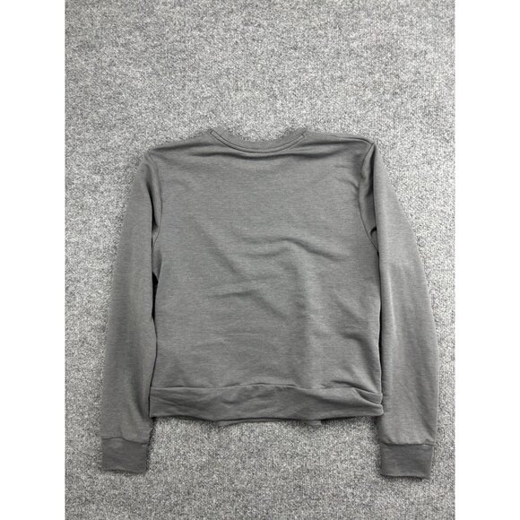 Under Armour Rival Terry Crop Sweatshirt Womens S Loose Fit Crewneck Pullover - Picture 7 of 7